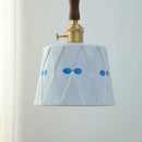 GobekUsa Ceramic LED Pendant Light with Adjustable Wire, Modern Nordic Design