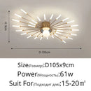 GobekUsa LED Modern Ceiling Lights for Bedroom, Hall & Living Room