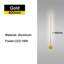 GobekUsa 350° Rotatable LED Wall Lights for Living Room Bedroom Home Interior Lighting
