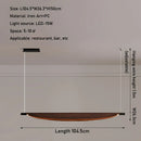 GobekUsa LED Wabi Sabi Chandelier: Modern Japanese Dining Table Pendant Light for Home, Office, and Bar