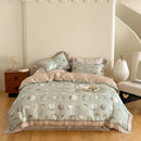 GobekUsa Egyptian Cotton Bedding Set Queen King Ru Double, Quilt Cover Sheet Pillowcase