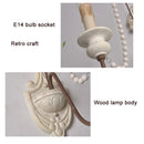 GobekUsa Country French Wall Lamp for Retro Living Room Bedroom Decor