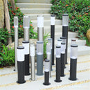 GobekUsa Black Silver Landscape Bollard Path Light for Garden Decoration
