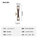 GobekUsa ETCETERA Copper Wall Lamp: Minimalist Luxury LED Indoor Lighting for Bedroom, Living Room