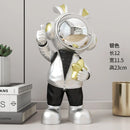 GobekUsa Astronaut Resin Sculpture for Home & Office Decor