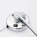 GobekUsa LED Makeup Mirror 8" Round Wall Mounted Magnifying Bathroom Mirror