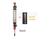 GobekUsa Industrial Pipe LED Wall Sconce for Bedside Bedroom Aisle Cafe Restaurant