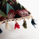 GobekUsa Bohemian Flower Cushion Cover - Ethnic Floral Decorative Pillow Case