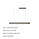 GobekUsa LED Chandelier: Modern Minimalist Style for Home, Office, Bar & More