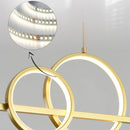 GobekUsa LED Pendant Lights: Modern Minimalist Chandelier with Remote Control, Ideal for Kitchen, Dining, Office