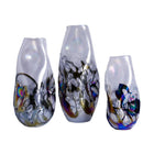 GobekUsa Gradient Glass Vase for Home Decor and Floral Arrangements