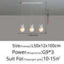GobekUsa Bear Bedroom Wall Lamp: Modern Chandelier for Living Room, Study & Dining Room