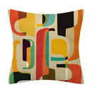 GobekUsa Geometry Pattern Cushion Cover Polyester Cotton Sofa Pillowcase Home Decor