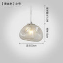 GobekUsa Cloud Glass Pendant Lights | Nordic Modern Blown Crystal Suspension Lamps