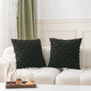 GobekUsa Black Boho Lumbar Woven Pillow Cover for Bed Bedroom Decor