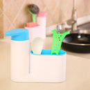 GobekUsa Bathroom Shampoo Soap Dispenser Container Holder - Portable Plastic Liquid Soap Storage