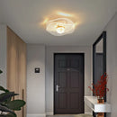 GobekUsa Gold Acrylic LED Ceiling Light - Modern Nordic Style Lighting for Home Decor