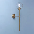 GobekUsa Glass Lampshade Wall Sconces for Bedside and Living Room Decor