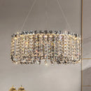 GobekUsa Crystal Pendant Ceiling Lamp LED Luxury Hanging Light