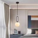 GobekUsa Brass LED Pendant Lights with Natural Marble Finish and Adjustable G9 Bulb
