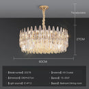 GobekUsa Crystal Chandelier Duplex Spiral Staircase Post-modern Luxury Light