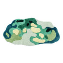 GobekUsa Luxe 3D Hand Tufted Moss Carpet - Children's Room Irregular Rug
