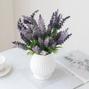 GobekUsa Lavender Foam Flower Family Room Vase Wedding Bouquet Garden Rose Arch Decoration