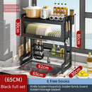 GobekUsa Kitchen Cabinet Organizer Shelf for Sink Seasoning Tableware Storage