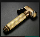 GobekUsa Antique Bathroom Handheld Shower Head | High Pressure Rainfall Nozzle Save Water