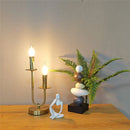 GobekUsa Industrial Retro Candle Floor Lamp for Living Room Bedroom Study