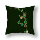 GobekUsa Ginkgo Leaves Print Sofa Pillowcase 45x45cm Modern Nordic Chair Cushion Cover