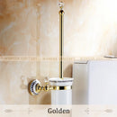 GobekUsa Crystal Brass Gold Bathroom Accessories Set
