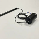 Modern Black Aluminum Linear Pendant Light