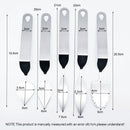 GobekUsa Chocolate Leaf Knife Fondant Tool: Stainless Steel Cake Decoration & Baking Accessory