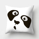GobekUsa Geometric Stripes Pillowcase 45x45cm Polyester Cushion Cover for Living Room