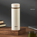 GobekUsa Glass Thermos Cup Tea Separation Set Vacuum Bottle Stainless Steel Office Business Style