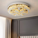GobekUsa Crystal Ceiling Chandelier: Modern LED Light with RC Dimming for Luxe Home Decor