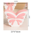 GobekUsa Butterfly Ceramic Vase for Table Decor and Flower Arrangement