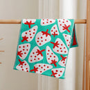 GobekUsa Kids Cartoon Face Towels - Set of 3 | Cats Print | 100% Cotton | 25*50cm