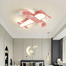 GobekUsa Kids Room Airplane Ceiling Fan Light Fixture