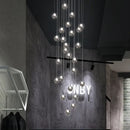 GobekUsa LED Chandelier: Modern Lighting for Living, Dining, and Staircase Areas
