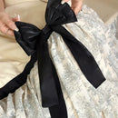 GobekUsa Lace Ruffles Bow Princess Bedding Set: Egyptian Cotton Duvet Cover, Bedskirt, Bedspread, Pillowcases