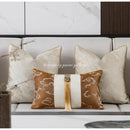GobekUsa Auspicious Clouds Jacquard Throw Pillow Cover-Luxury Decorative Cushion Case