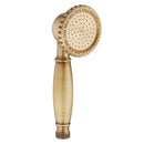 GobekUsa Antique Bathroom Handheld Shower Head | High Pressure Rainfall Nozzle Save Water