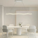 GobekUsa LED Pendant Light: Modern Aluminum Line Shapes Chandelier