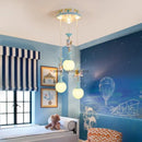 GobekUsa Creative Unicorn LED Pendant Ceiling Light for Children's Room