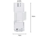 GobekUsa Geometric Crystal Glass Candle Holder - Home Decor Accent