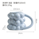 GobekUsa Grape Ceramic Mug: Cute, High Value, Office & Home Milk Cup, Women's Gift.