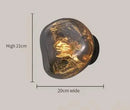 GobekUsa Lava Glass Wall Lamp: Nordic Design for Home Decor, Living Room, Bedroom