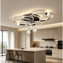 Modern Iron Acrylic Dimmable LED Pendant Light